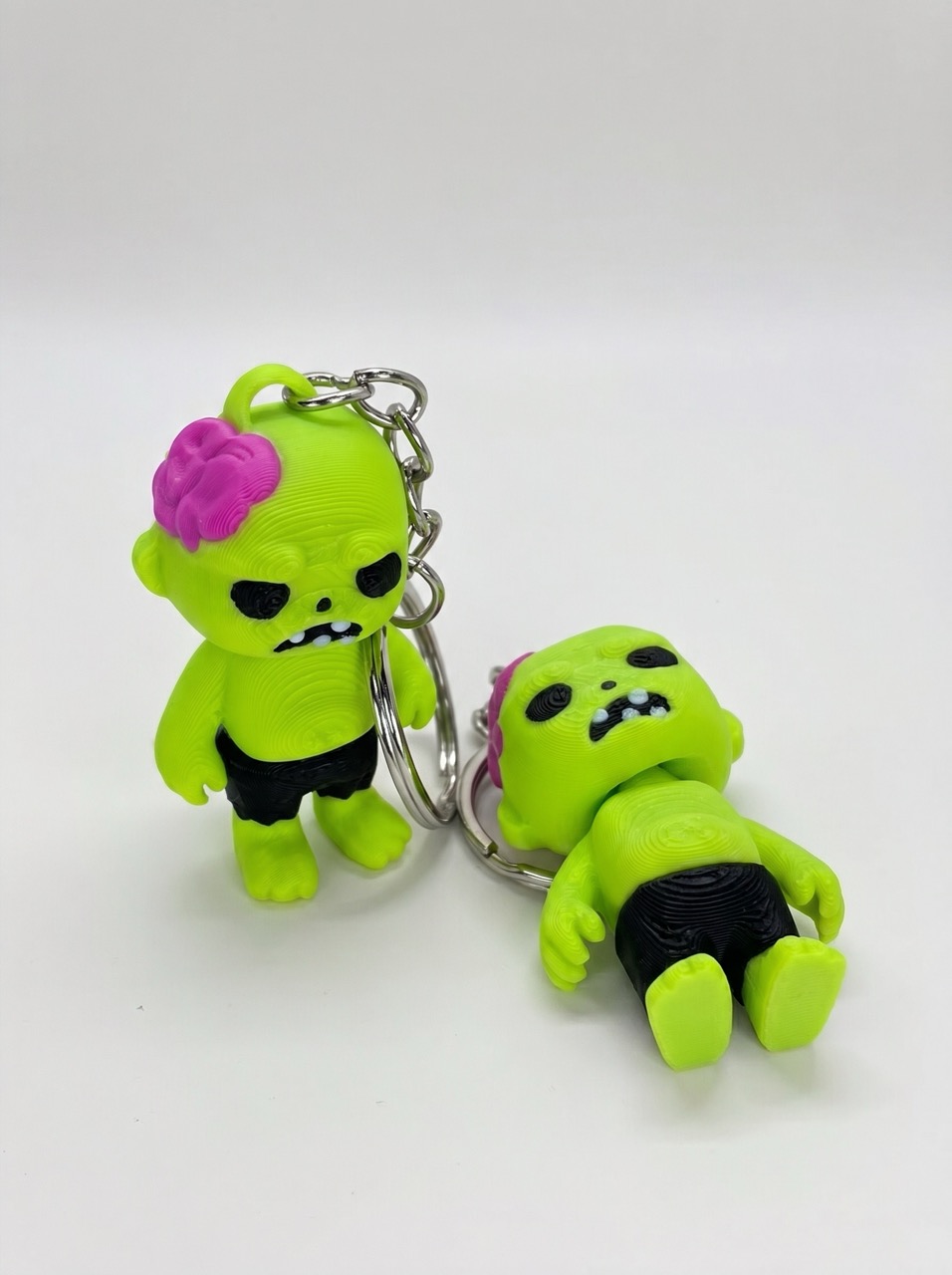3D keychain Zombie